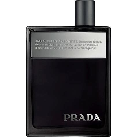 amber pour homme intense prada|prada amber pour homme fragrantica.